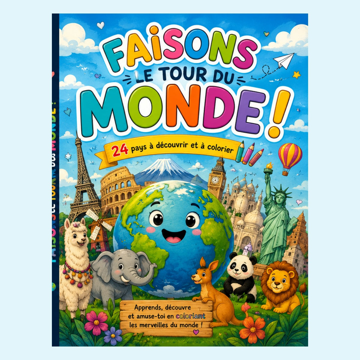 Faisons le tour du monde! - Version Numérique