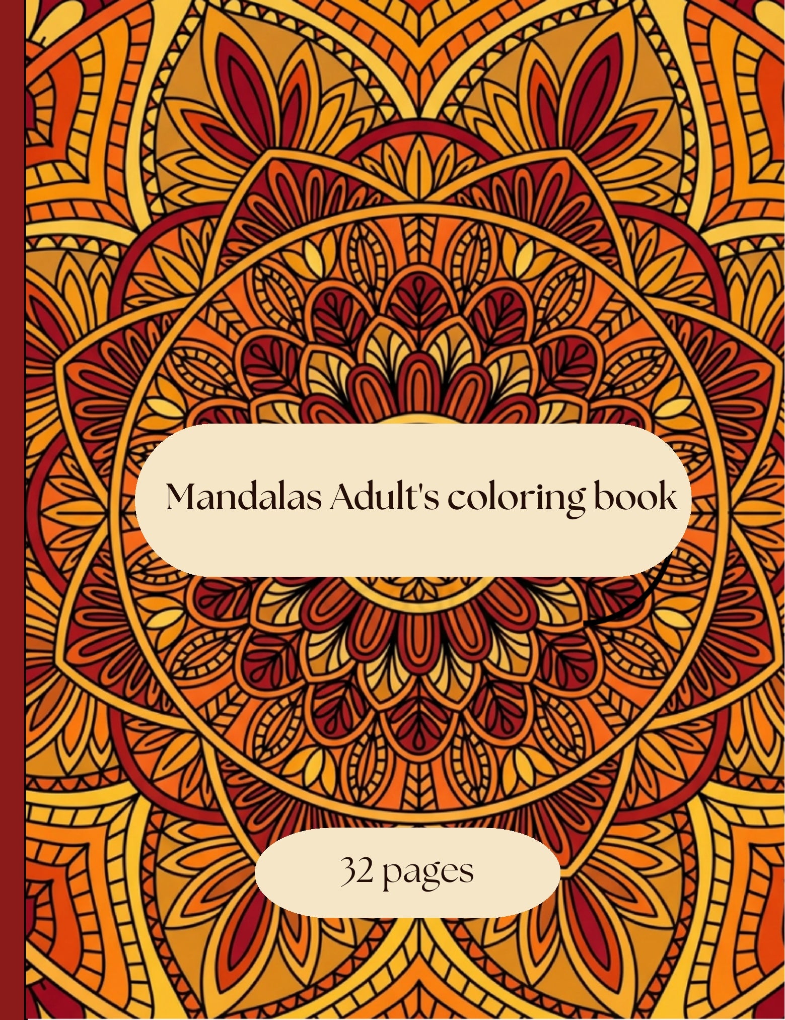 A Moment for Yourself – Mandala Coloring Book for Adults (Printable Version)