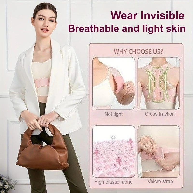 Adjustable Posture Support Strap – Lightweight & Breathable